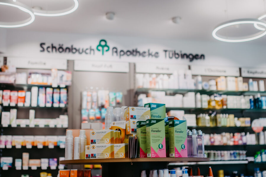 Schönbuch-Apotheke Produkte Bild von Produkten in der Apotheke